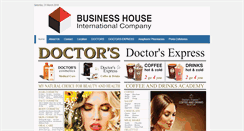 Desktop Screenshot of businesshouse.com.mk