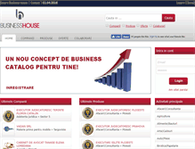 Tablet Screenshot of businesshouse.ro